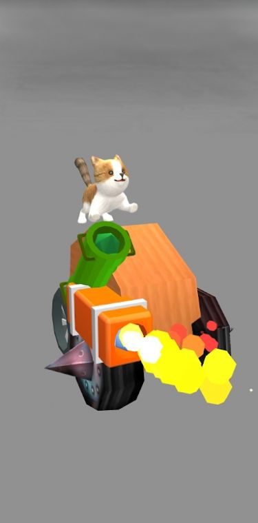 小猫战车游戏手机版（Battle Cat Cars）图4: