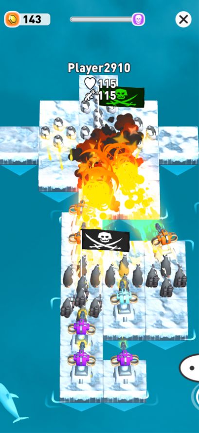 企鹅筏战游戏图1