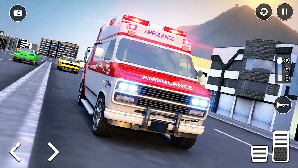 真实救护车模拟游戏图1