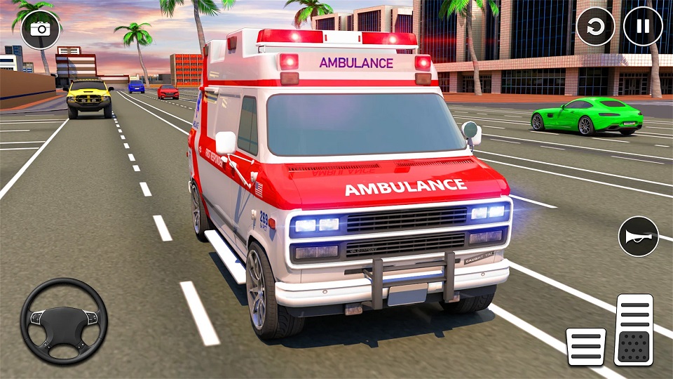 真实救护车模拟游戏图4