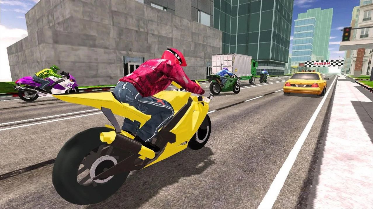 摩托车赛道模拟器游戏图2