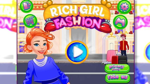 富家女装购物游戏安卓版（Fashion Rich Girl）图1: