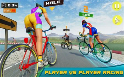 自行车竞赛游戏安卓版（BicycleRacing）图1: