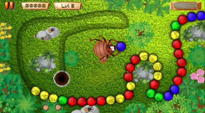 理智甲虫冒险游戏安卓版（Marble Beetle Adventure）图3: