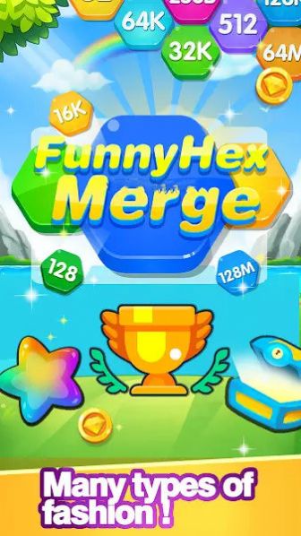 Funny Hex Merge游戏安卓版图2: