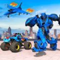飞行机械机器人战争3D游戏