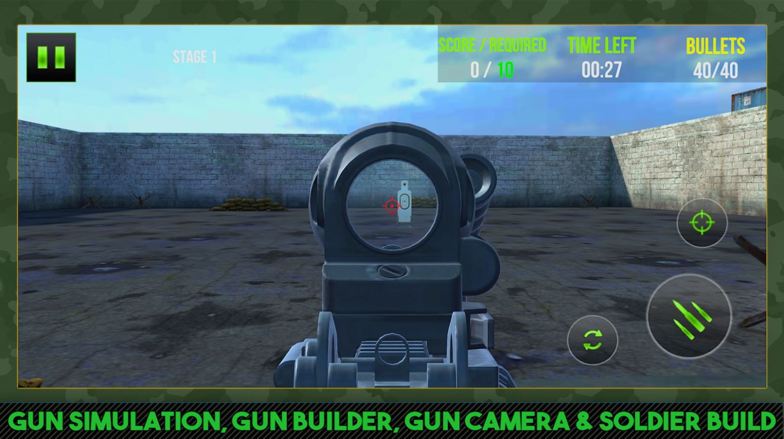 定制枪模拟器3d游戏图1