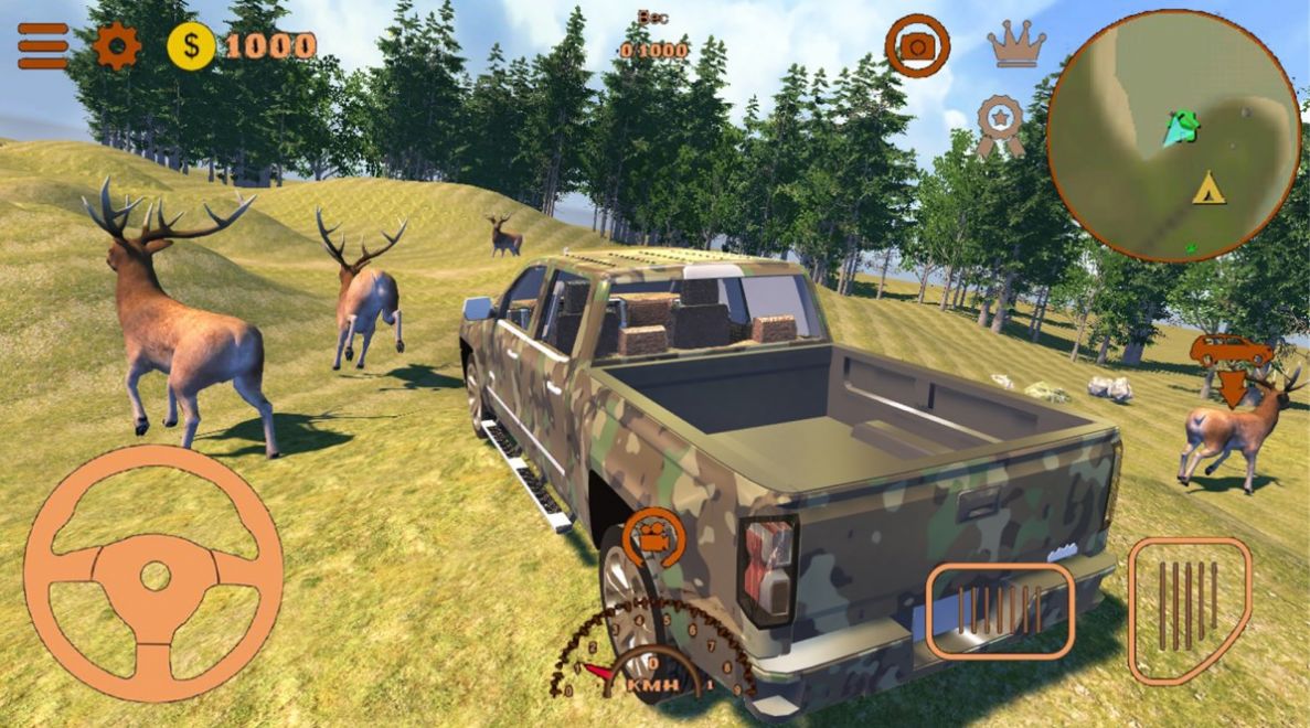 荒野狩猎模拟器游戏最新安卓版 v1.0截图