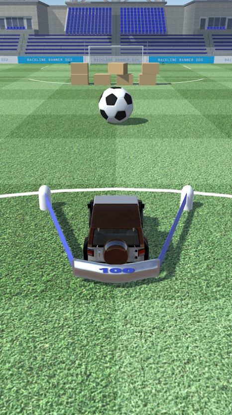弹射篮球门游戏安卓版（Car Sling Goal）图2: