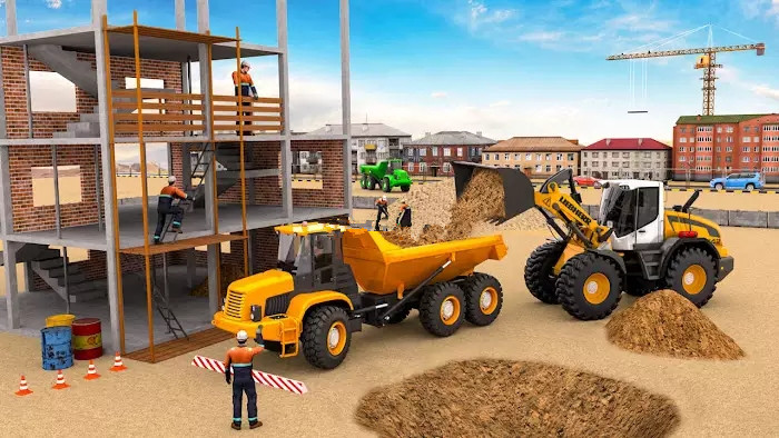 挖掘机房子工作城市游戏安卓版图3:
