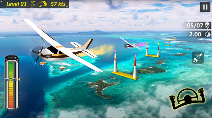 飞机游戏飞行模拟器3d游戏图2
