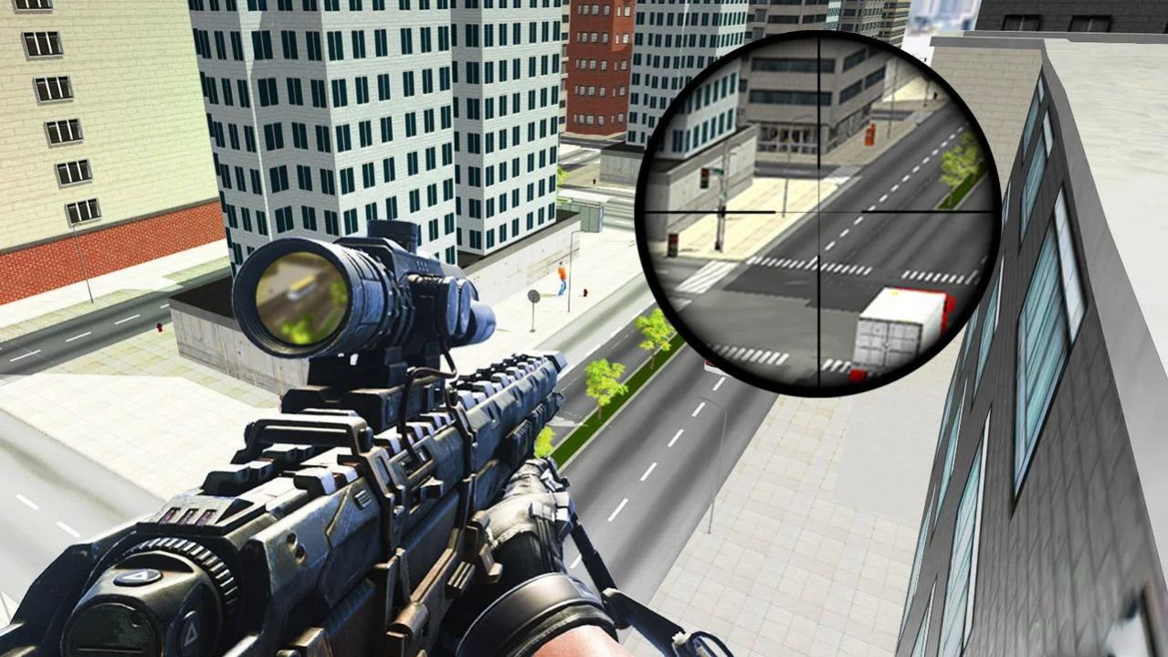 狙击手现代3d游戏图1