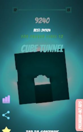 立方体地道游戏安卓版（Cube Tunnel）图2:
