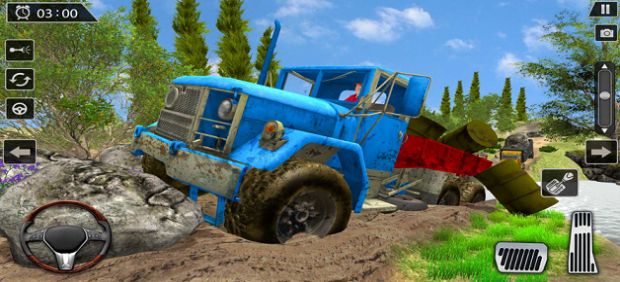 越野泥卡车司机模拟游戏安卓版图1: