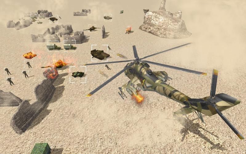 武装直升机袭击游戏安卓版图1: