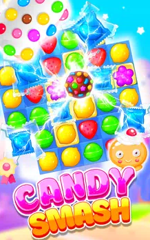糖果粉碎游戏安卓版（Candy Smash）图1: