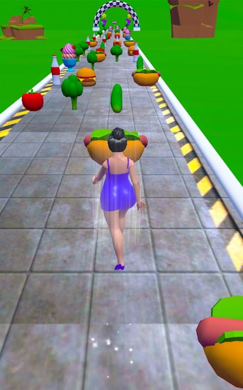 健身冲刺比赛3d游戏安卓版（Fit Body Rush Race Game 3d）图3: