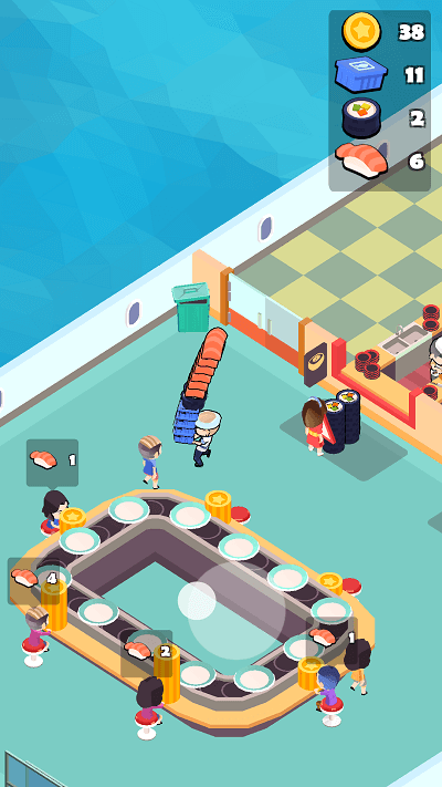 海上寿司店游戏图2