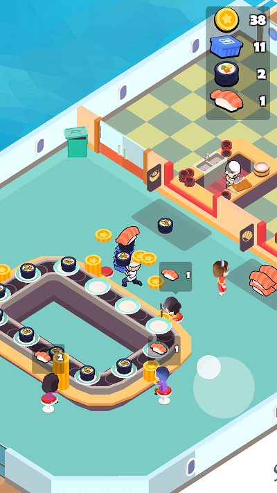海上寿司店游戏图3