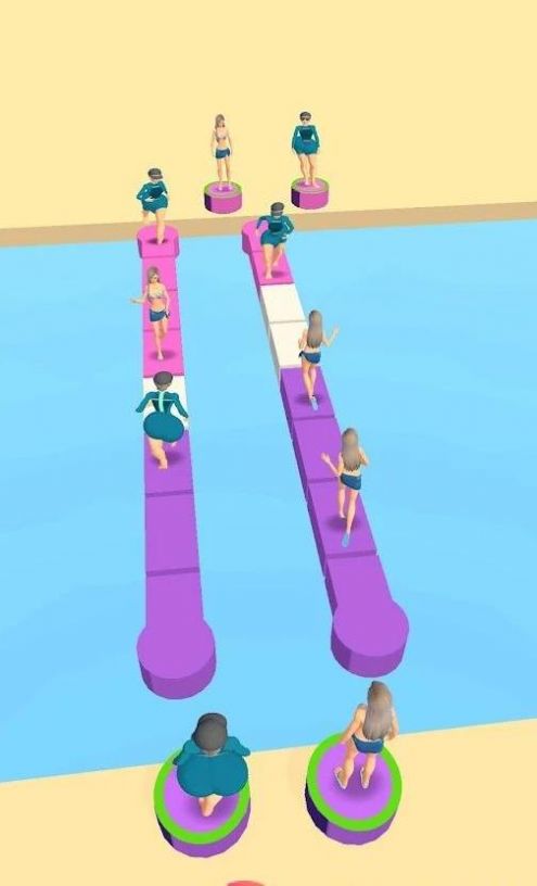 泳衣大战3D游戏手机版图1: