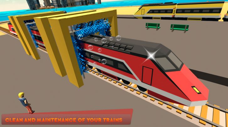 火车模拟器铁路运输游戏图1