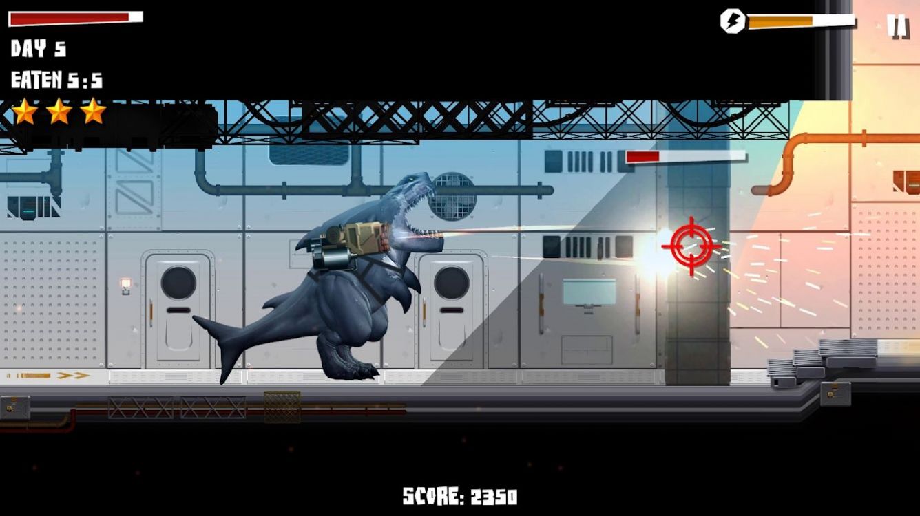 横冲直撞食人鲨游戏安卓版图2: