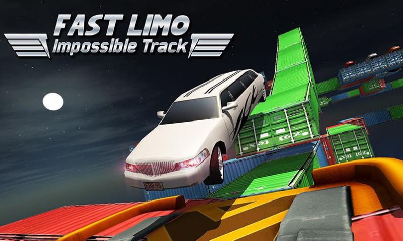 快速豪华轿车不可能的轨道游戏安卓版（Fast Limo Impossible Track）图2: