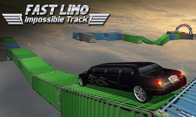 快速豪华轿车不可能的轨道游戏安卓版（Fast Limo Impossible Track）图3: