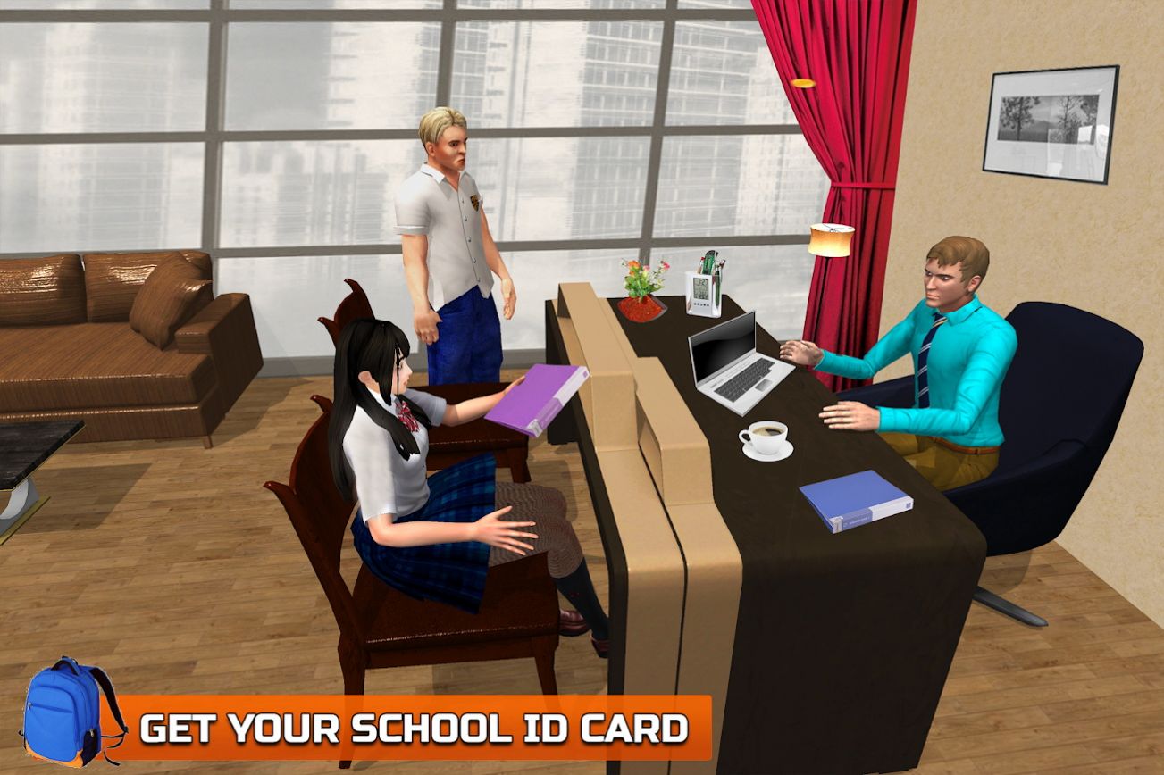 女学生生活模拟器高中游戏安卓版图2: