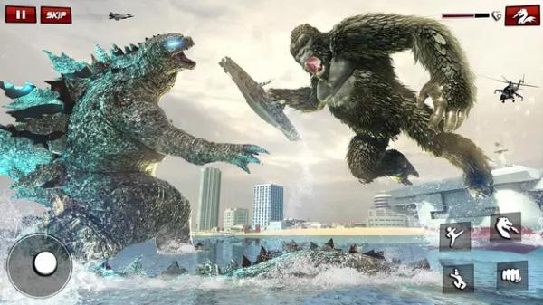 巨型怪物金刚游戏安卓版（Giant Monster King Kong Game）图2: