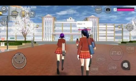 高中动漫女孩3D生活游戏手机版图3:
