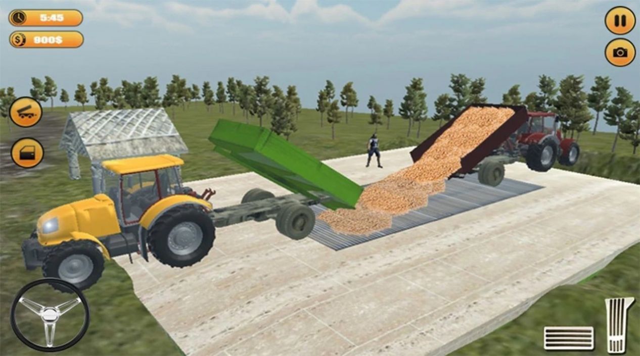 真正的拖拉机农业模拟游戏中文版图1: