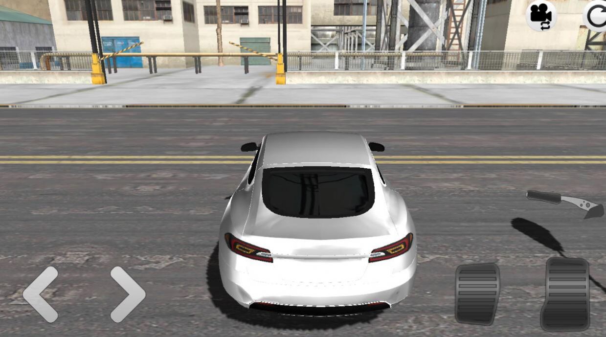 S型特斯拉电动车游戏安卓版（Model S Simulator）图1: