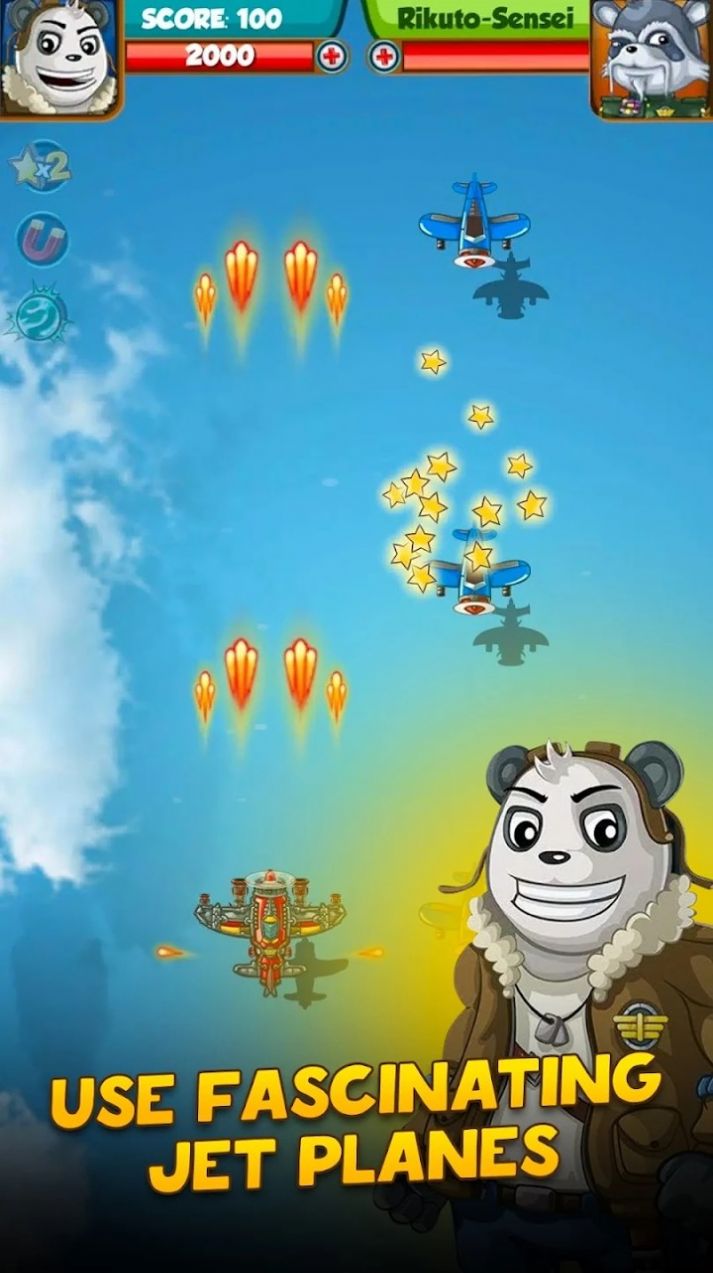 熊猫空袭游戏安卓版（Panda Airstrike）图3: