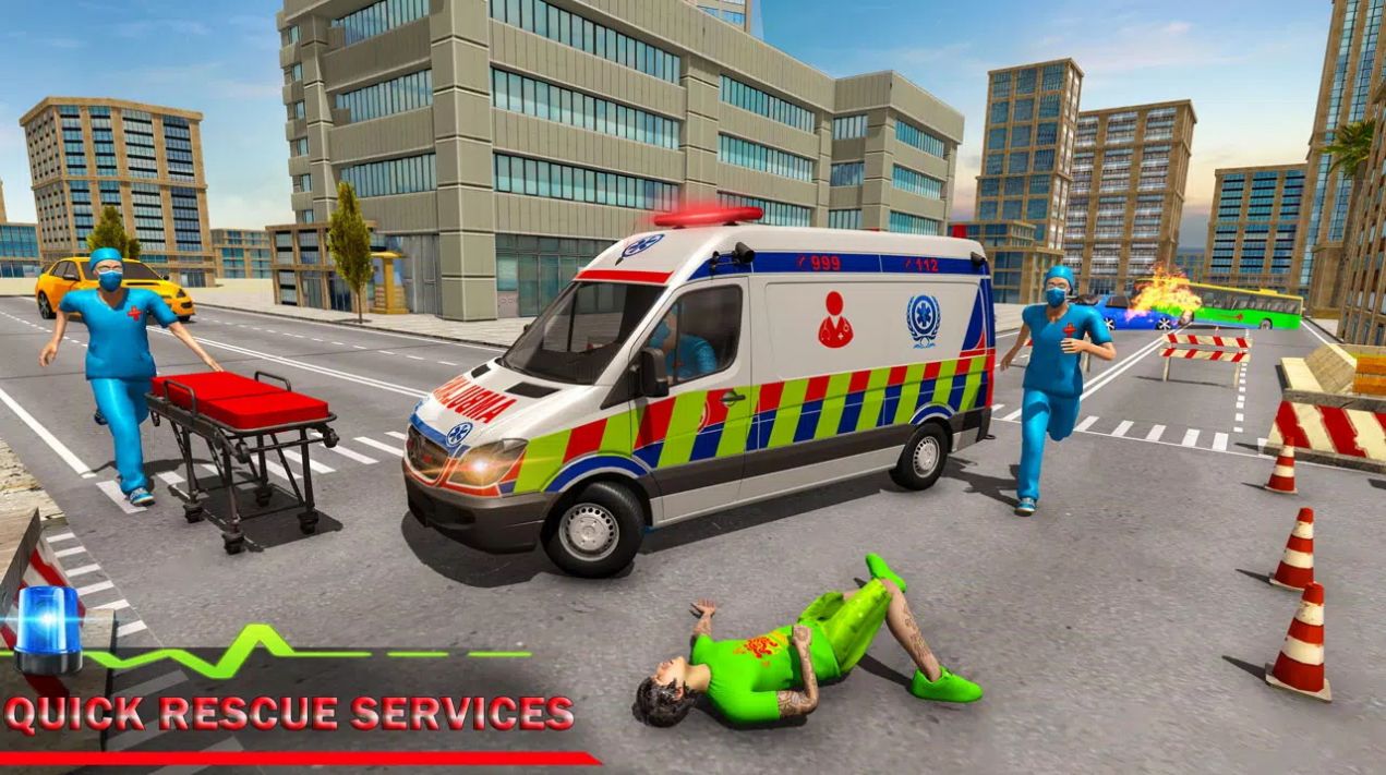 城市急救车模拟器游戏官方版图3: