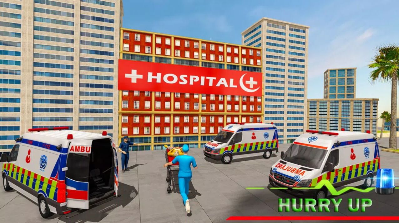 城市急救车模拟器游戏官方版图4: