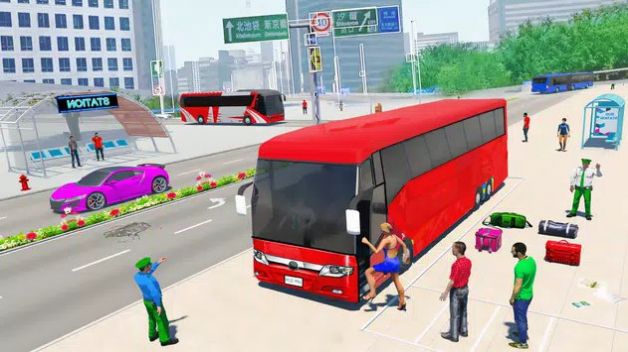 美国城市巴士模拟器游戏图1