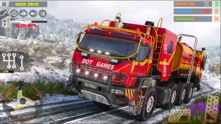 越野泥浆车模拟器游戏安卓版（Offroad Mud Truck Simulator）图1: