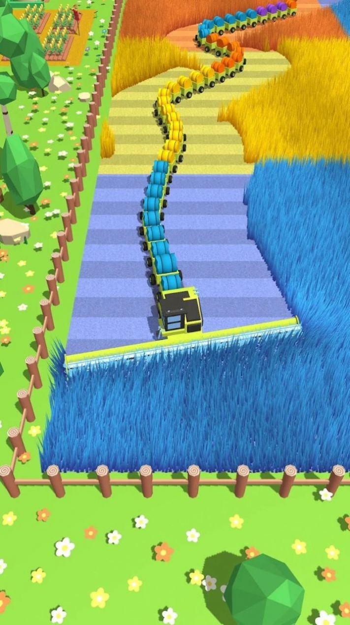 狂热割草机游戏安卓版（Grass Harvest 3D）图1: