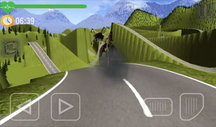 僵尸高速公路自行车驾驶游戏安卓版图1: