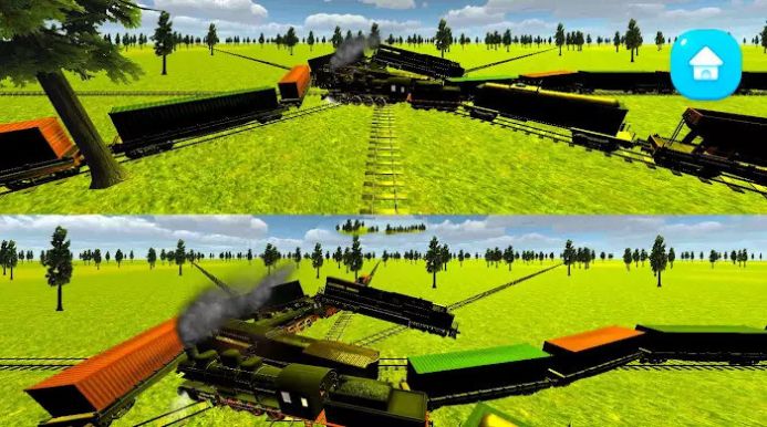 火车碰撞铁路模拟游戏安卓版图2: