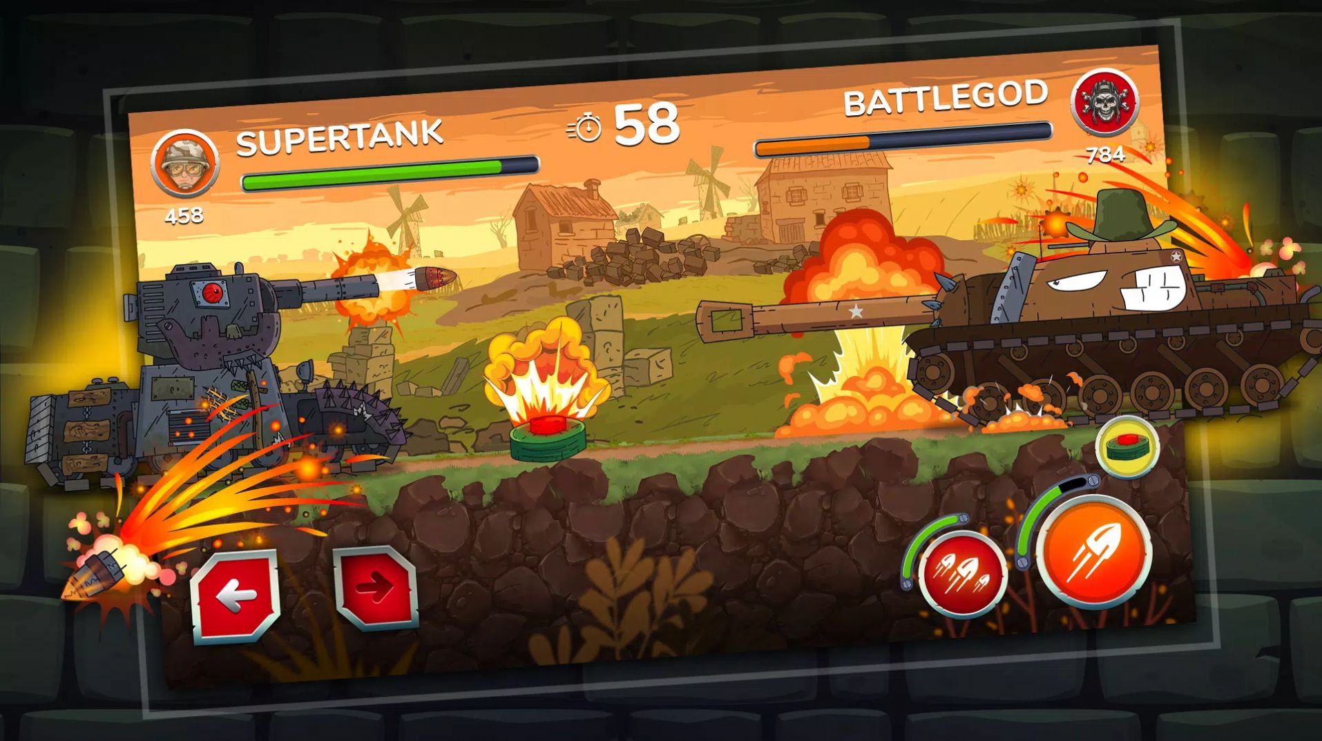 坦克战争对决游戏图2