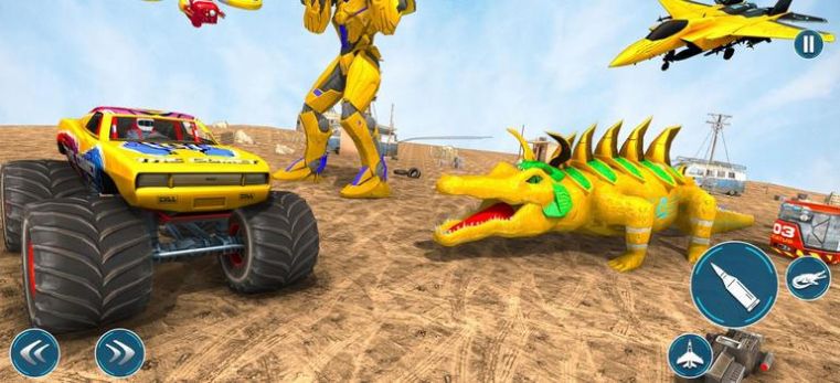 鳄鱼机器人喷射改造游戏安卓版图3: