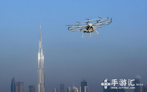 迪拜首次测试无人驾驶“飞行出租车”图片3