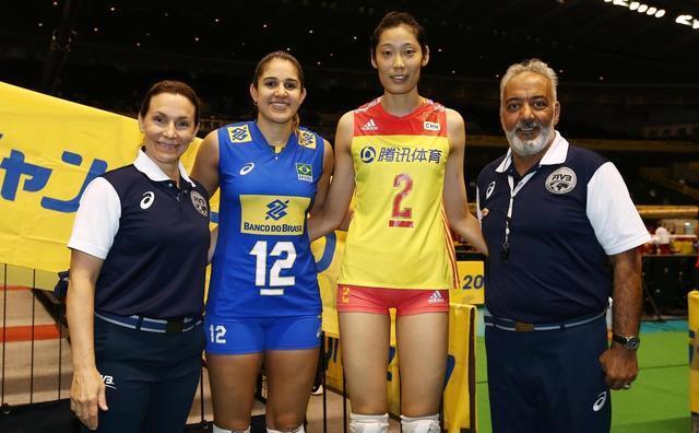 中国女排3-2巴西险被逆转[图]