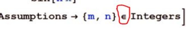mathematica属于号输入方法[多图]